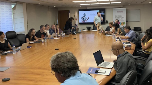 סדנת בינה מלאכותית בלשכת המסחר