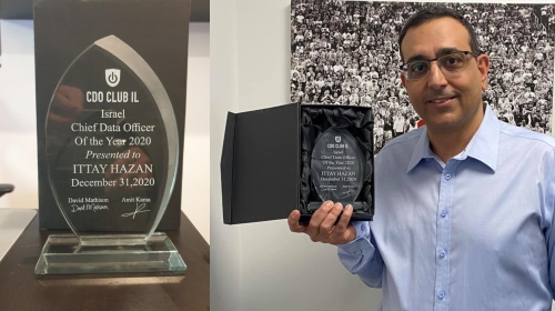 Ittay Hazan Chief data officer of the year 2020
