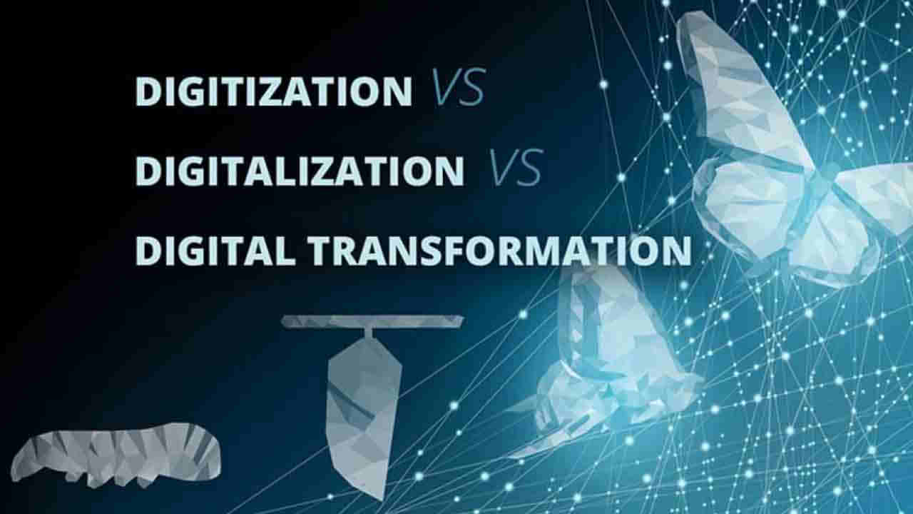דיגיטציה, דיגיטליזציה, טרנספורמציה ומה שבניהם