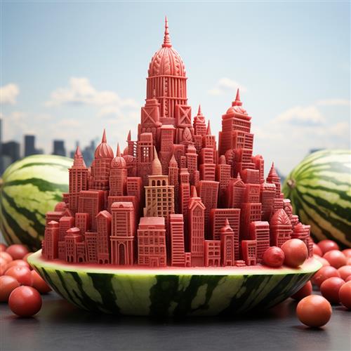 Art in Watermelon